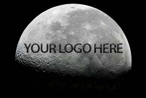 Реклама на луне